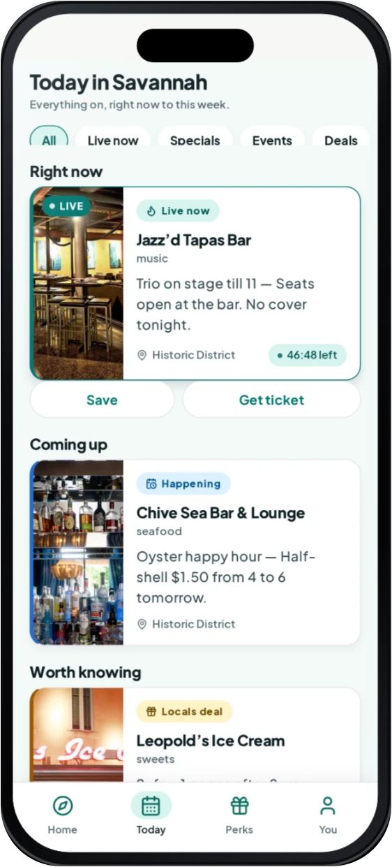 A restaurant’s place page: The Grey, public information only